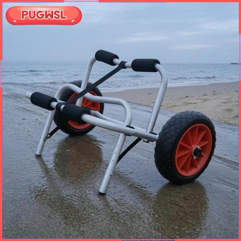 [pugwsl] Kayak Trailer Cart Aluminium Canoes Trailer Cart Tubulars Frame Kayak Trolley