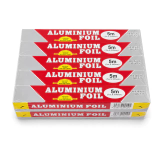 ฟอยล์ห่ออาหารอลูมิเนียม 5 เมตร L-1043 (ยกโหล 12ชิ้น)