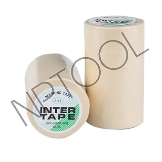NP-101 กระดาษกาวย่นพ่นสี INTER ขนาด 3/4” ยาว 10 หลา กระดาษกาว เทปย่นพ่นสี