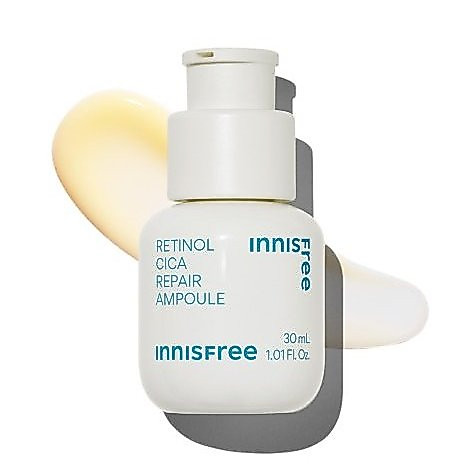 Innisfree Retinol Cica Repair Ampoule 30ml แอมพูลเรตินอล ฟื้นฟูผิว found & found