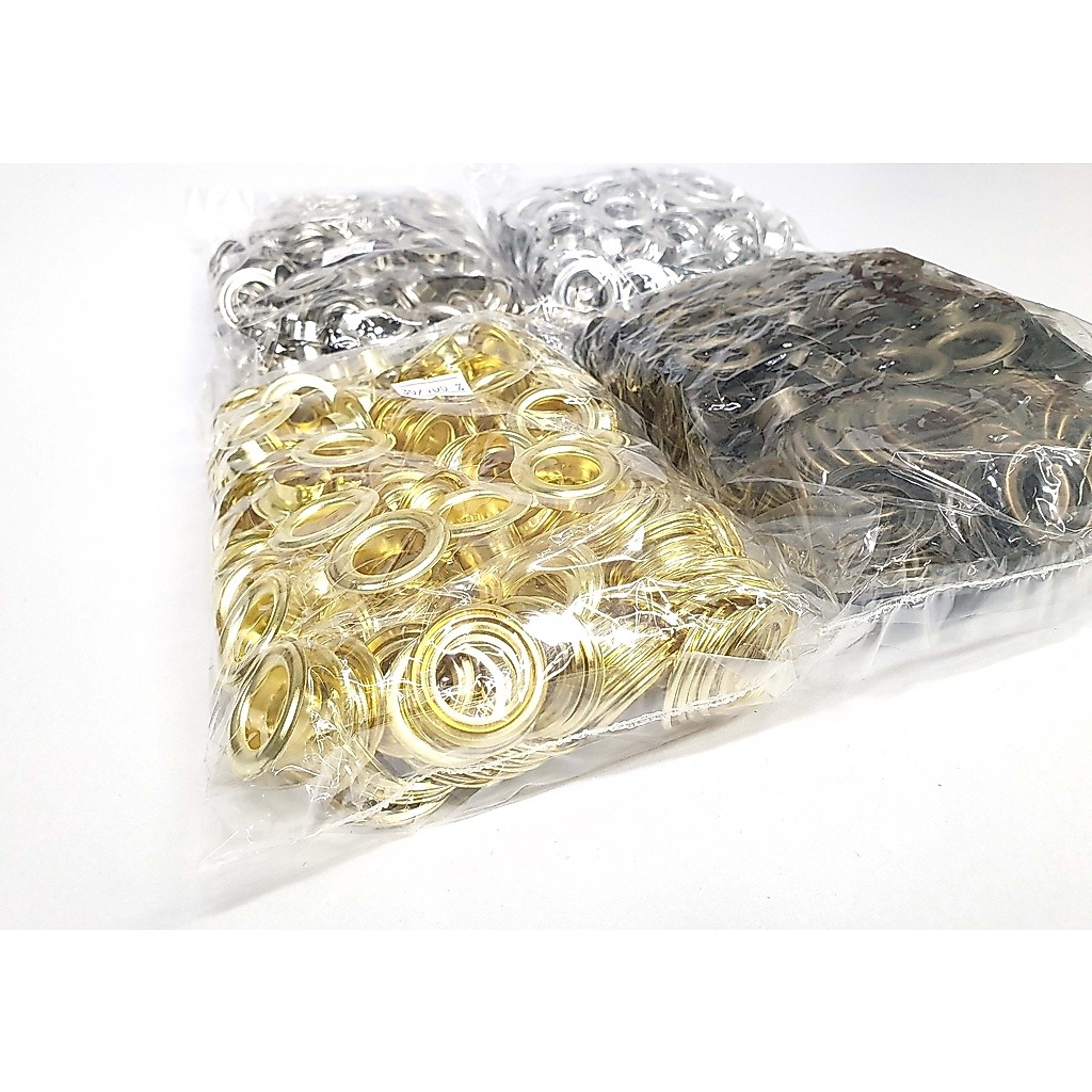 ตาไก่ ตาไก่เบอร์ 30 (ปลีก 100 คู่) สีเงิน / สีทอง / สีอลู / สีรมดำ
