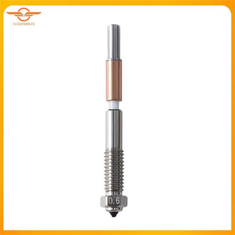 [CloudsMiles.th] หัวฉีดทดแทนสําหรับ QIDI Q2, Q2c 3D Printer Print Head-Bimetal Type Works สําหรับ PL