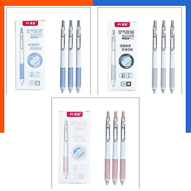 ปากกาเจล แห้งไว 0.5mm. คุณภาพสูง GGP19296 ที่หนีบปากกาแน่น ไม่หลุดง่าย Morglory US.Station