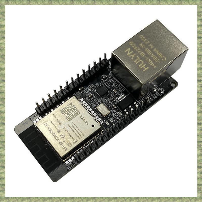 (RQSE)WT32-ETH01 โมดูลไร้สายพอร์ตอนุกรมเครือข่ายบลูทูธ + WiFi Combo Gateway โมดูล WT32 ETH01
