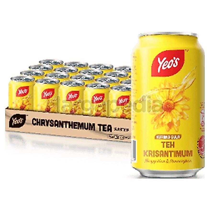 YEO’S เครื่องดื่มสมุนไพร นำเข้าจากมาเลเซีย รุ่นกระป๋องบรรจุ300ml 24กระป๋อง 🥤🥤
