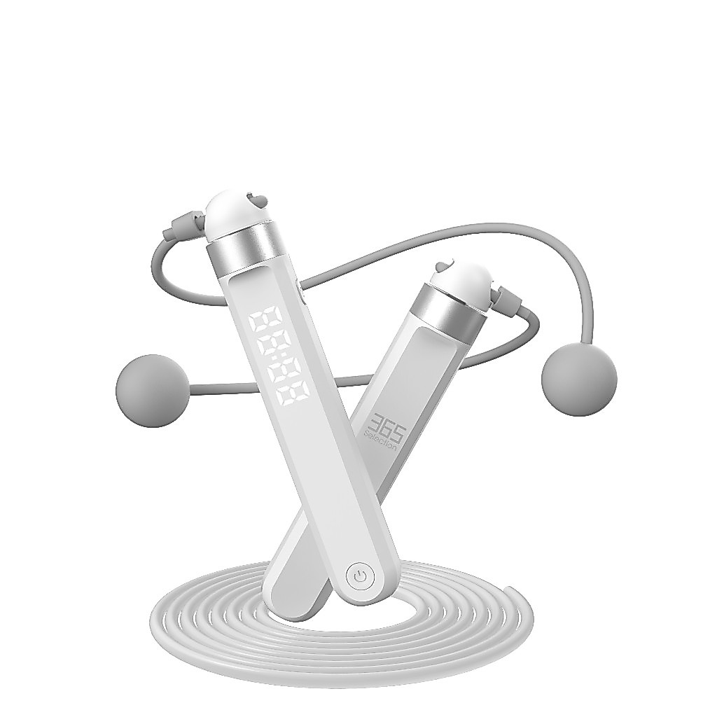 365 Selection Smart Jump Rope JR2 เชือกกระโดดอัจฉริยะ นับรอบได้ เชื่อมต่อแอป Bluetooth พร้อมจอ LED