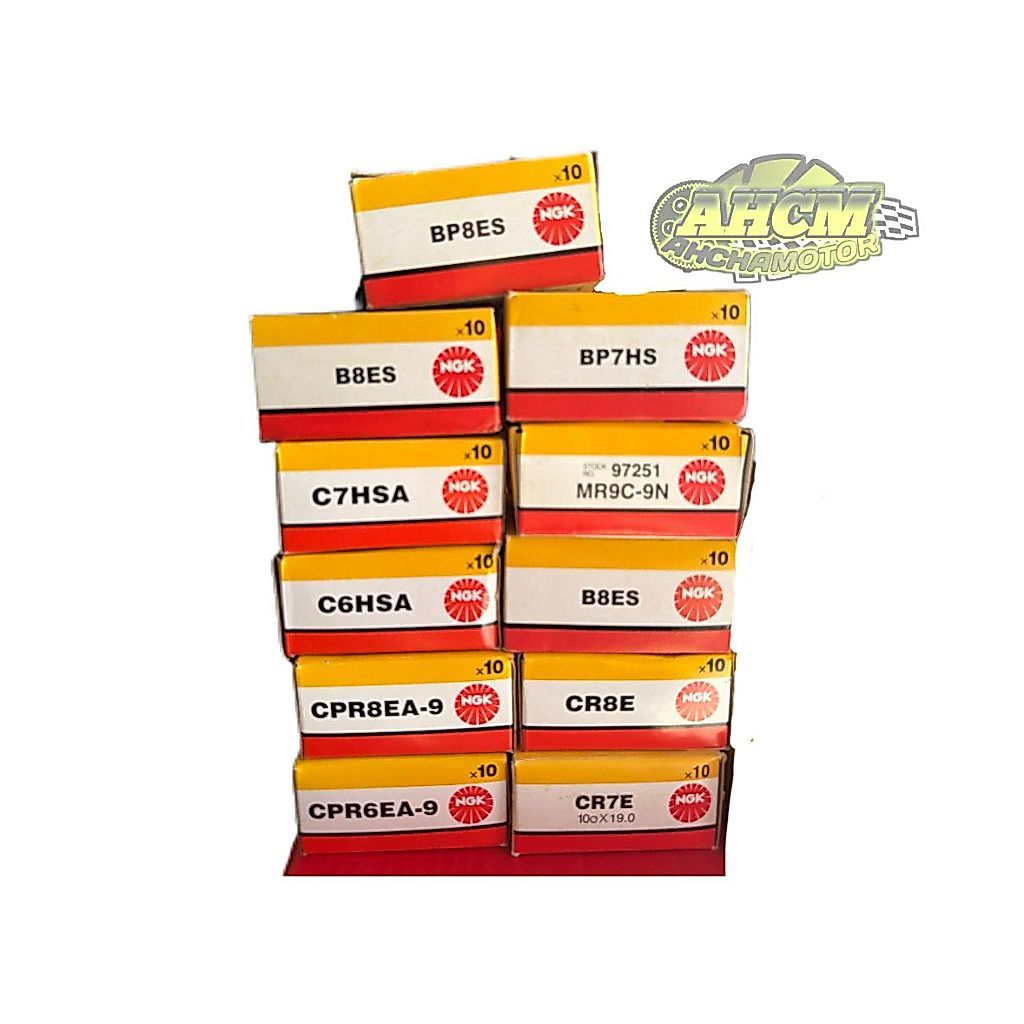 มอเตอร์ปลั๊ก NGK C6HSA C7HSA CR7E CR8E BP7HS B8ES BM6A CPR6EA-P CPR8EA-9 MR9C-9N