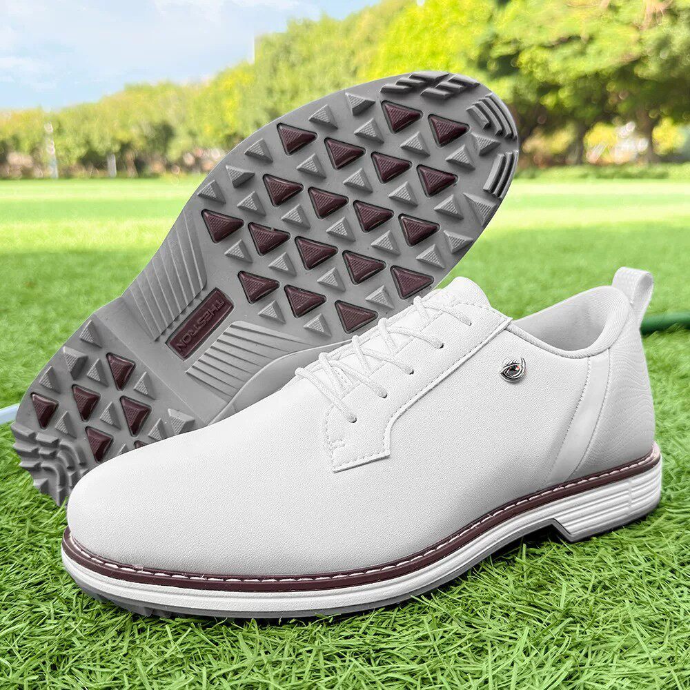 ผู้ชายรองเท้ากอล์ฟ Casual Brogue Golf รองเท้าผ้าใบ Plus ขนาด 39-49
