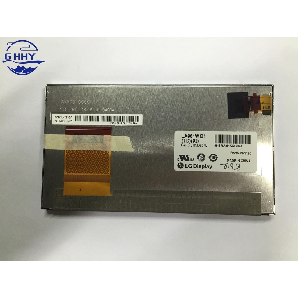ขายส่งใหม่ LA061WQ1(TD)(05) LA061WQ1-TD02 ใหม่จอแสดงผล LCD 6.1 นิ้ว LA061WQ1-TD05 480*272 TFT LCD