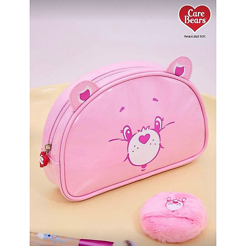พร้อมส่ง Care Bears ลิขสิทธิ์แท้ % 1ชิ้น กระเป๋าเครื่องสำอาง เครื่องเขียน ของใช้ประจำวัน