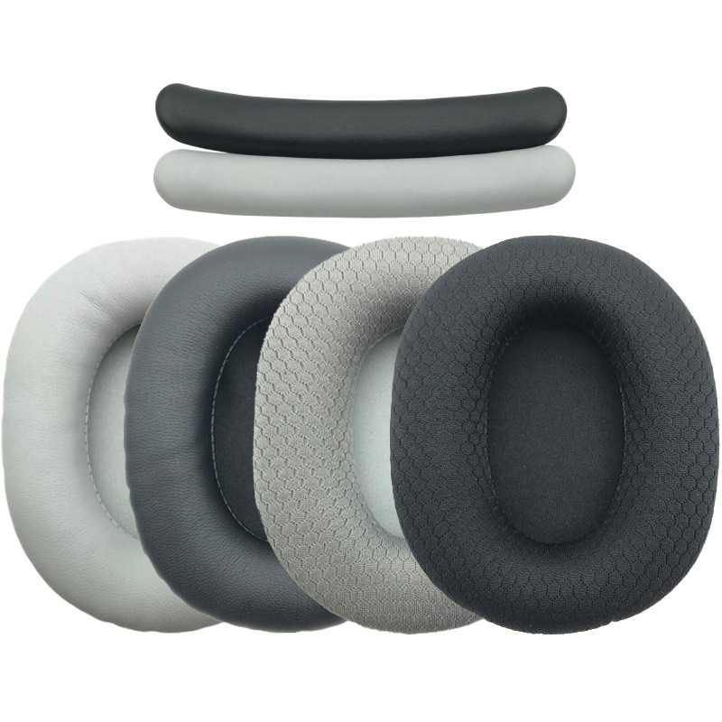 เหมาะสําหรับ Razer Razer Barracuda X Barracuda X รุ่นแบบมีสายหูฟัง Earmuffs หูผ้าฝ้ายฟองน้ําแผ่นรองห