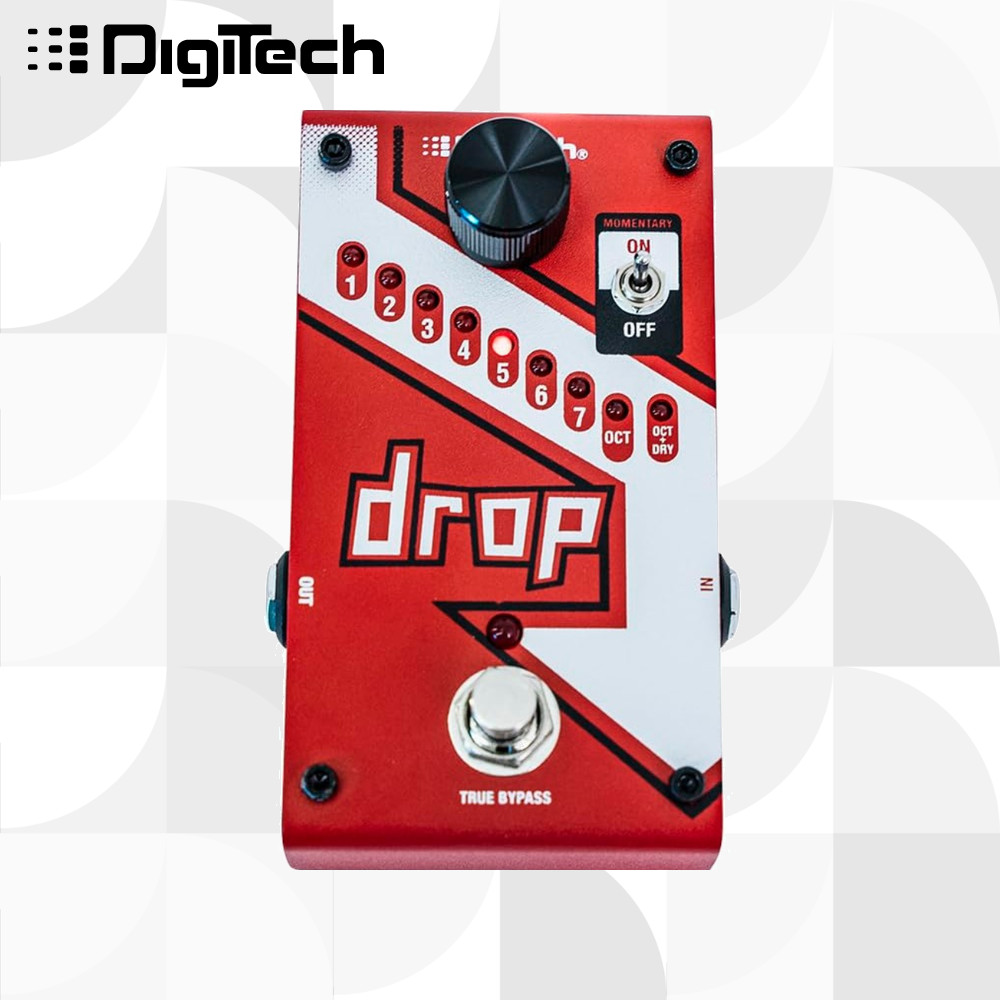 DigiTech drop Pitch Shifter Guitar Effects Pedal เอฟเฟกต์กีตาร์【ส่งตรงจากญี่ปุ่น】