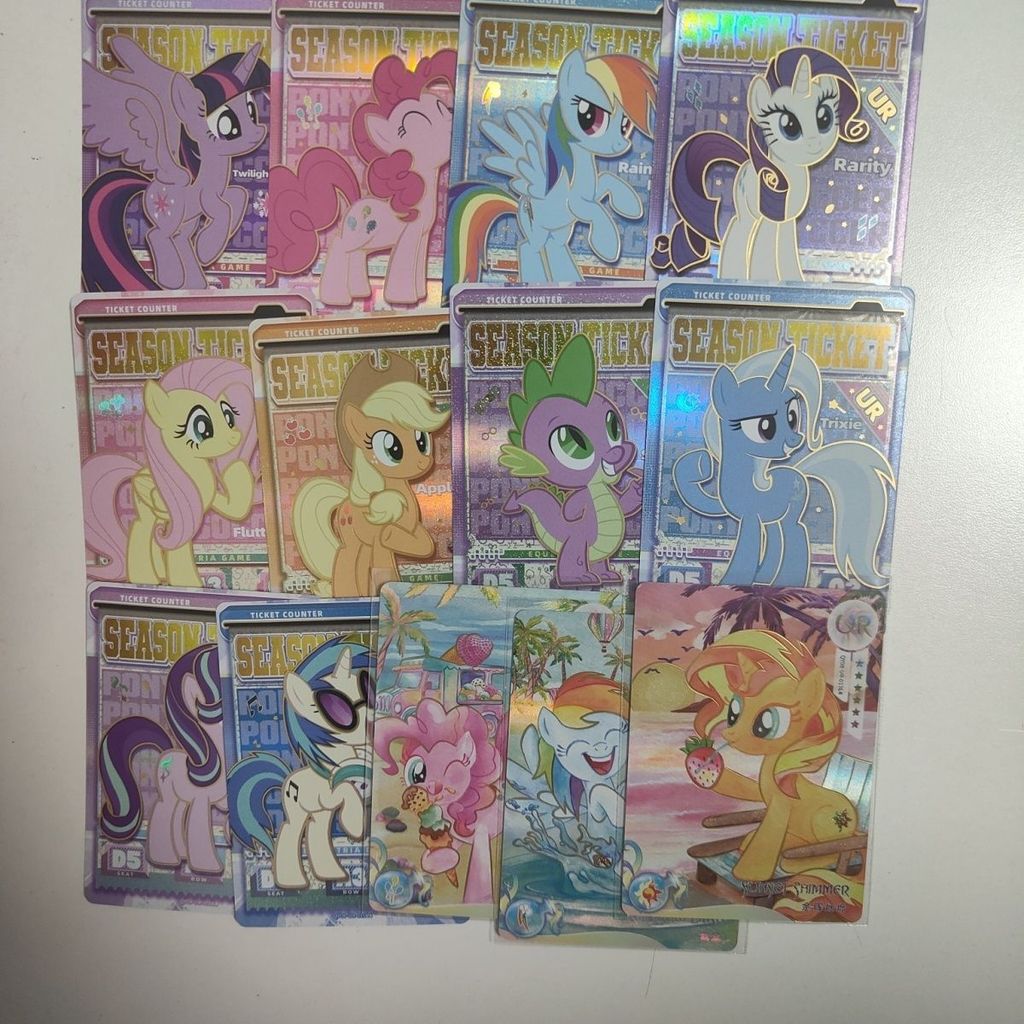 การ์ดสะสม Pony Fun 8-Bullet UR Set Out