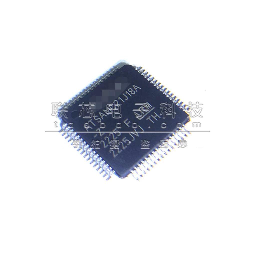 ยี่ห้อใหม่ Original ATSAMC21J18A-AUT LQFP64 MCU Microcontroller ชิปชิปเดี่ยวชิปการเคลื่อนไหว