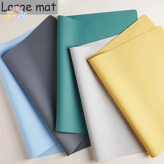 [BB-t] 15.7.5"x11.81" ขนาดใหญ่พิเศษซิลิโคนเกรดอาหารกันน้ํา Placemat ฉนวนกันความร้อนลื่นล้างทําความสะอาดได้ตารางเสื่อสําหรับห้องครัวอาหารค่ําใ