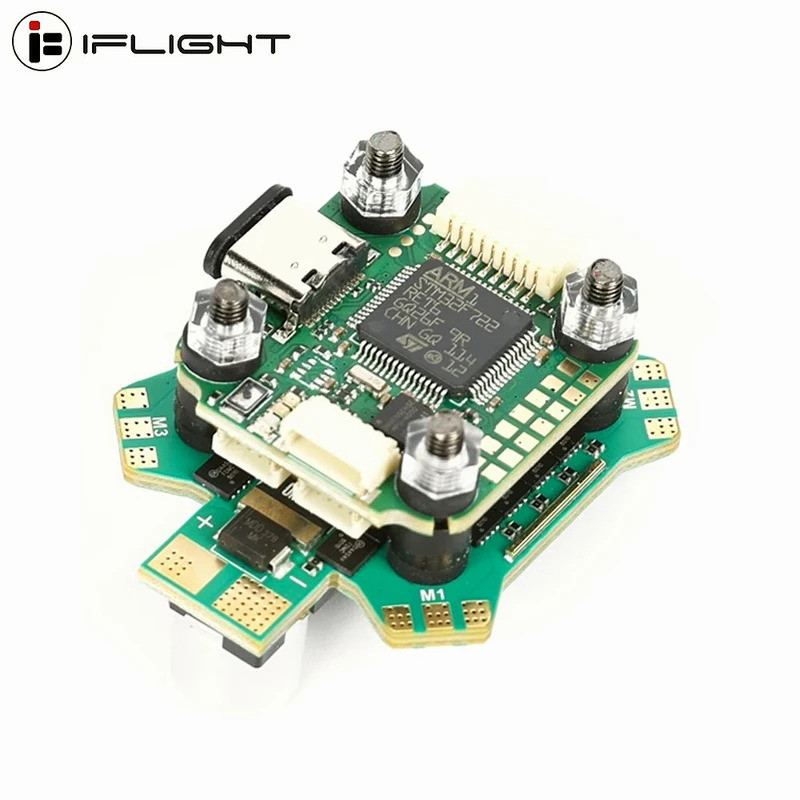 IFlight BLITZ Mini F7 OSD Flight Controller W/BLITZ E55S 4in1 ESC 5.8GHz 600mW ปรับ VTX 2-6S สําหรับ