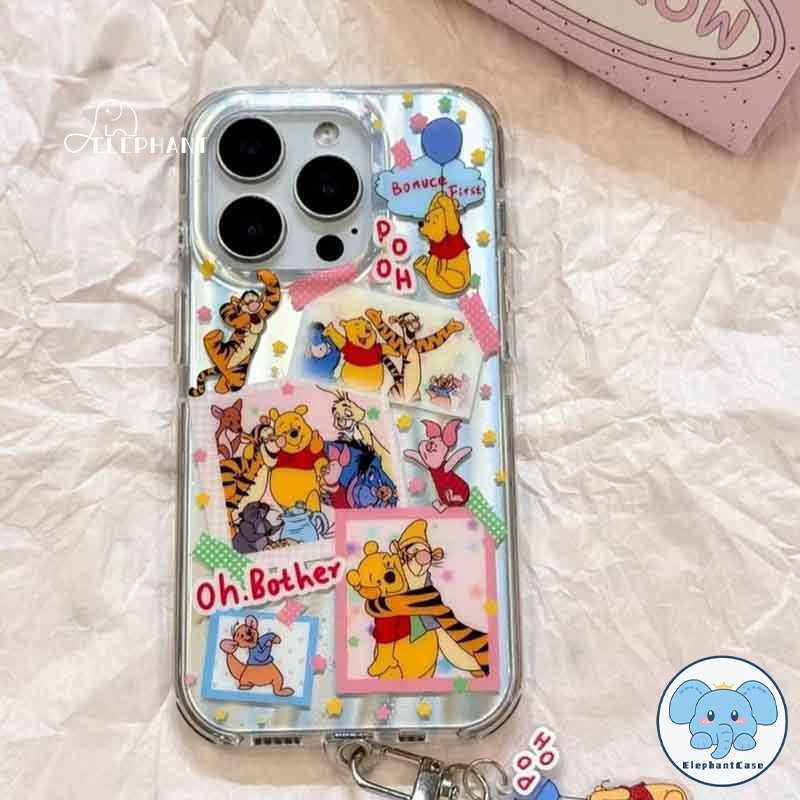 เคสไอโฟน 16 เหมาะสำหรับ IPhone 13 11 15 16 12 14 Pro Max 16 15 14 Plus เคสกราฟฟิตี้ลายการ์ตูนวินนี่เดอะพูห์สุดสร้างสรรค์ ราคา ถูกที่สุด ดีลบีเคเค แกลเลอรีภาพที่ 4
