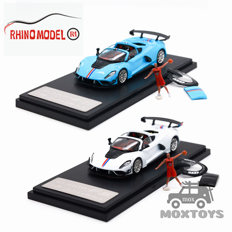 Rhino Model RM 1:64 Hennessey Venom F5 limited999 รถโมเดลDiecast