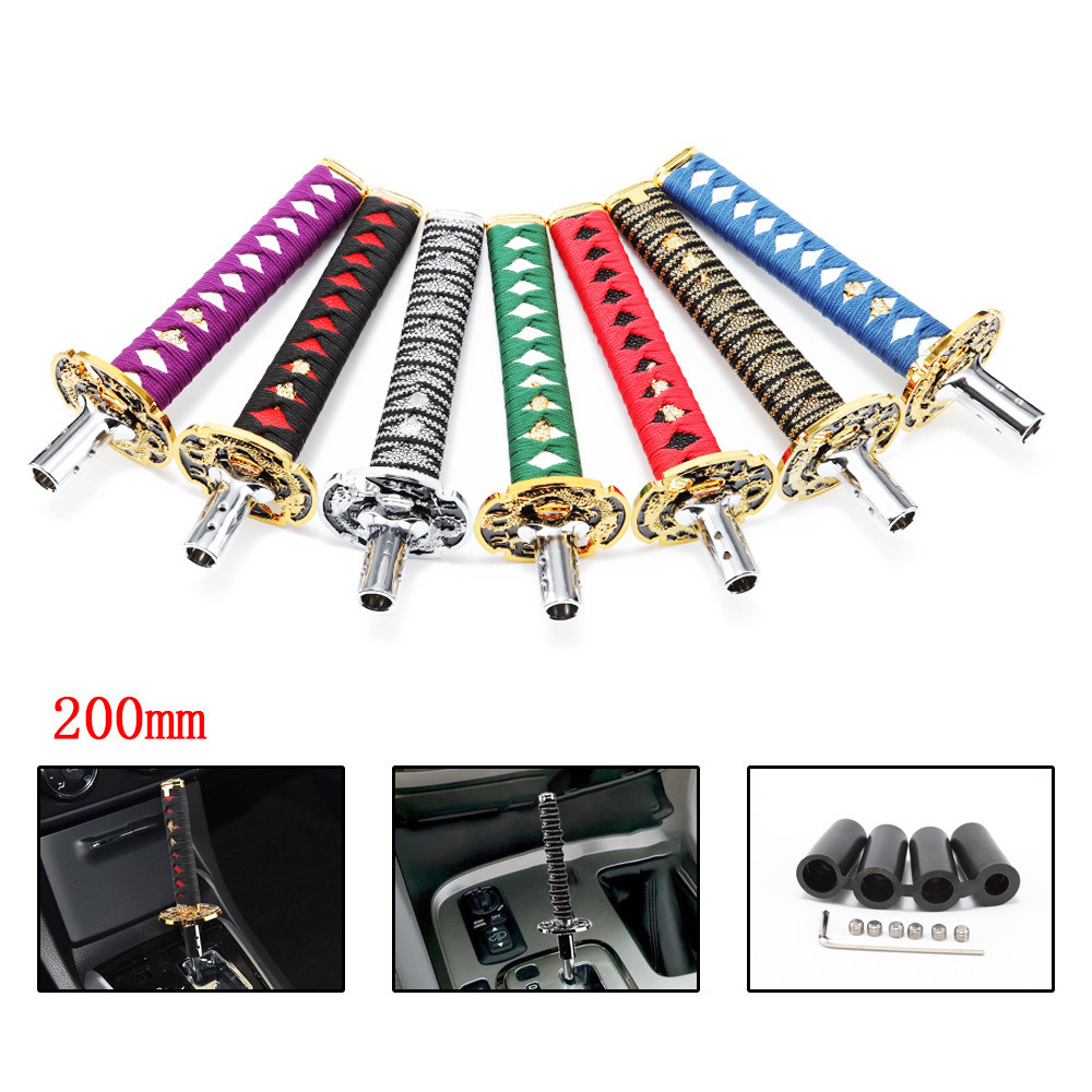 JDM คู่มือเกียร์ SHIFT HEAD ส่วนบุคคลดัดแปลง Samurai เกียร์เกียร์ SHIFT LEVER SHIFT LEVER HEAD รถดัด