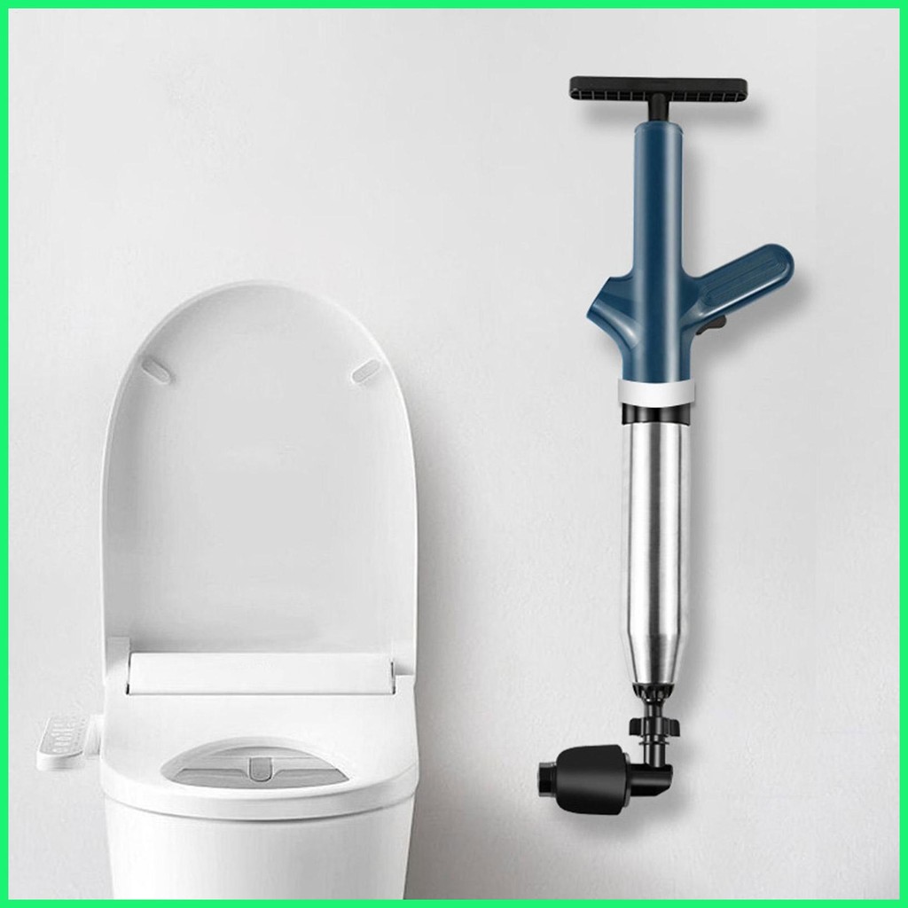 Toilet Plunger Toilet Clog Remover High-Pressure Toilet Clog Remover อ่างล้างจาน Plunger พร้อม Real-
