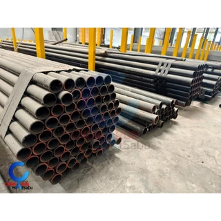 Steel เหล็กสตีมดำ ตัดขาย SCH40 มีตะเข็บ ขนาด 1 นิ้ว เหล็ก สตีมดำ ท่อสตีมดำ ท่อเหล็ก แป๊ปดำ