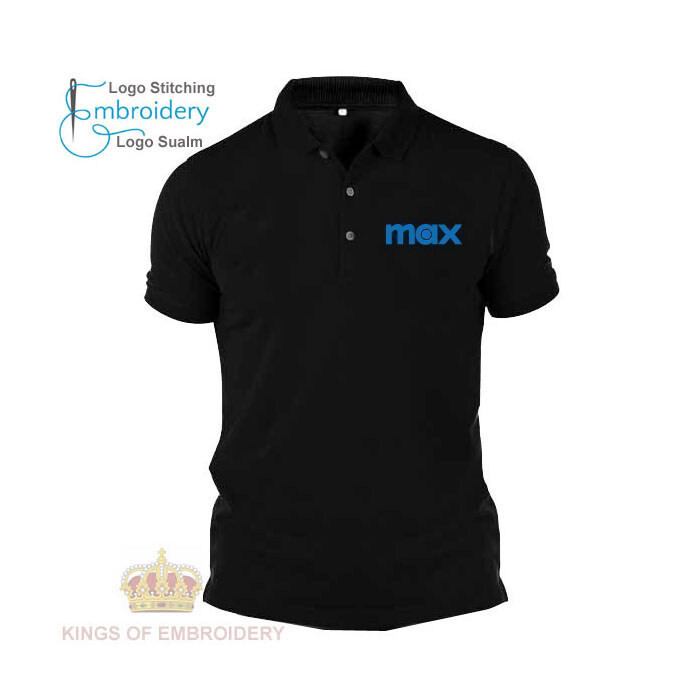 เสื้อยืด BajuCOTTON Polo Clic T เสื้อโลโก้ HBO Max ภาพยนตร์ออนไลน์สตรีมมิ่ง TV Series ละคร Baju UNIS