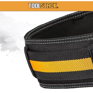 TOOLSTACK เข็มขัดนิรภัยสําหรับทํางานบุรุษเข็มขัดเบาะแบบปรับได้พร้อมพยุงหลังสําหรับผู้ชาย TSK-41B