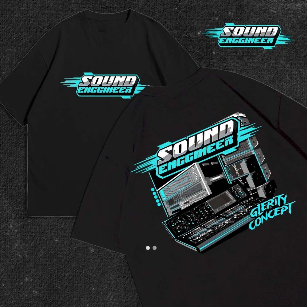 SOUND SYSTEM SOUND ENGGINEER ORIGINAL HOREG VIBES T-SHIRT เสื้อยืด distro ผู้ชาย