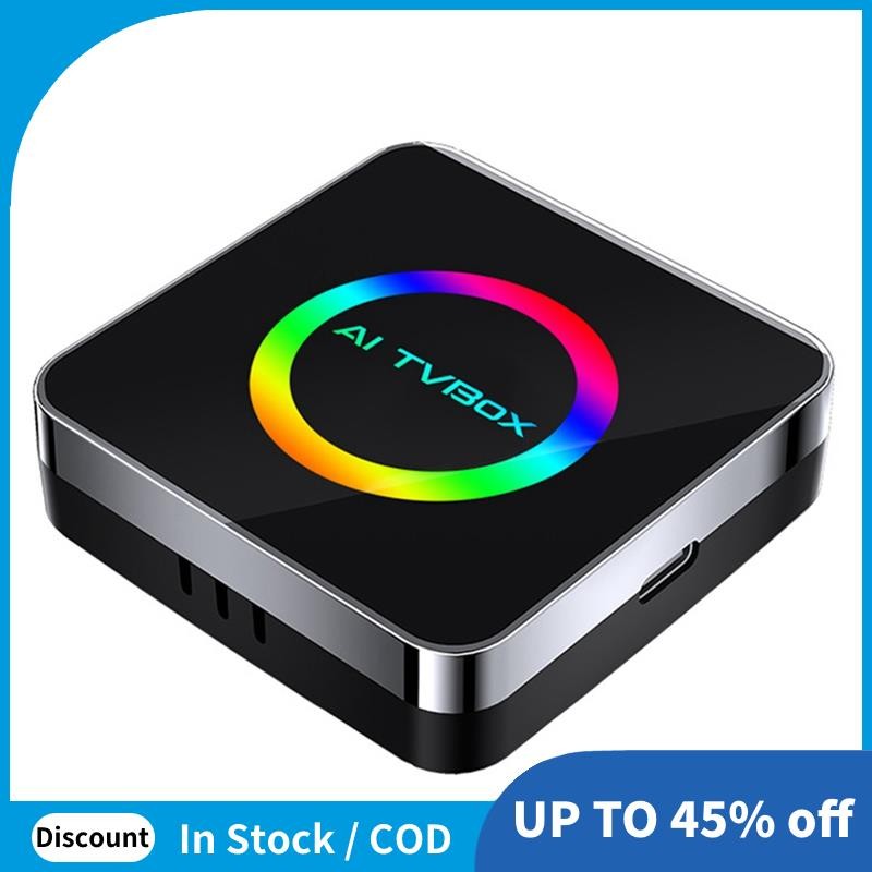 Android 13 Ai TVBox Ai Box Carplay WIFI6 2G+32G Wireless Carplay/Android Auto Carplay to Android Ai 
