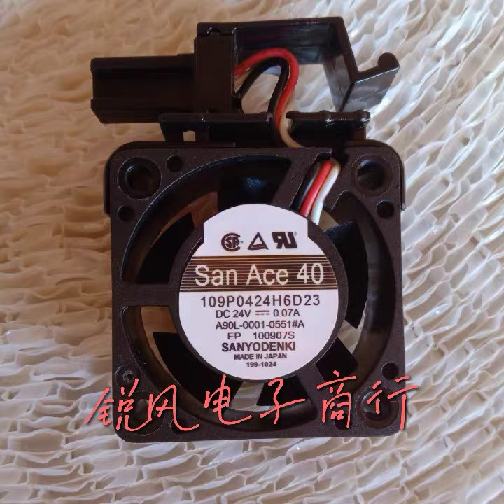 San Ace40 109P0424H6D23 24V 0.07 A90L-0001-051 พัดลม Fanaco