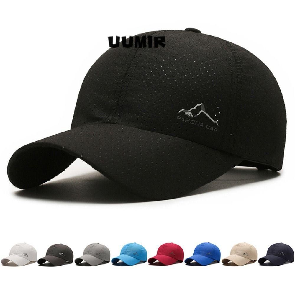 หมวกกันแดดแบบเบสบอล UUMIR ดีไซน์ระบายอากาศได้ดี แห้งไว ป้องกันรังสียูวี สวมใส่สบาย เหมาะสำหรับทั้งผู้ชายและผู้หญิง
