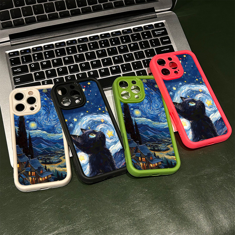 จัดส่งจากประเทศไทย หมู่บ้านใต้ท้องฟ้าที่เต็มไปด้วยดวงดาว for Redmi Note10 Note10s  Note11 Note1 ราคา ถูกที่สุด ดีลบีเคเค แกลเลอรีภาพที่ 8