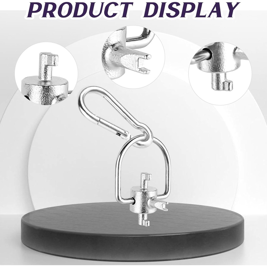 Hvac ล็อคหมวกสําหรับสารทําความเย็น, 3-in-1 Multi Hvac Key เครื่องมือสําหรับ Hvac 410A & R22 ติดตั้งแ