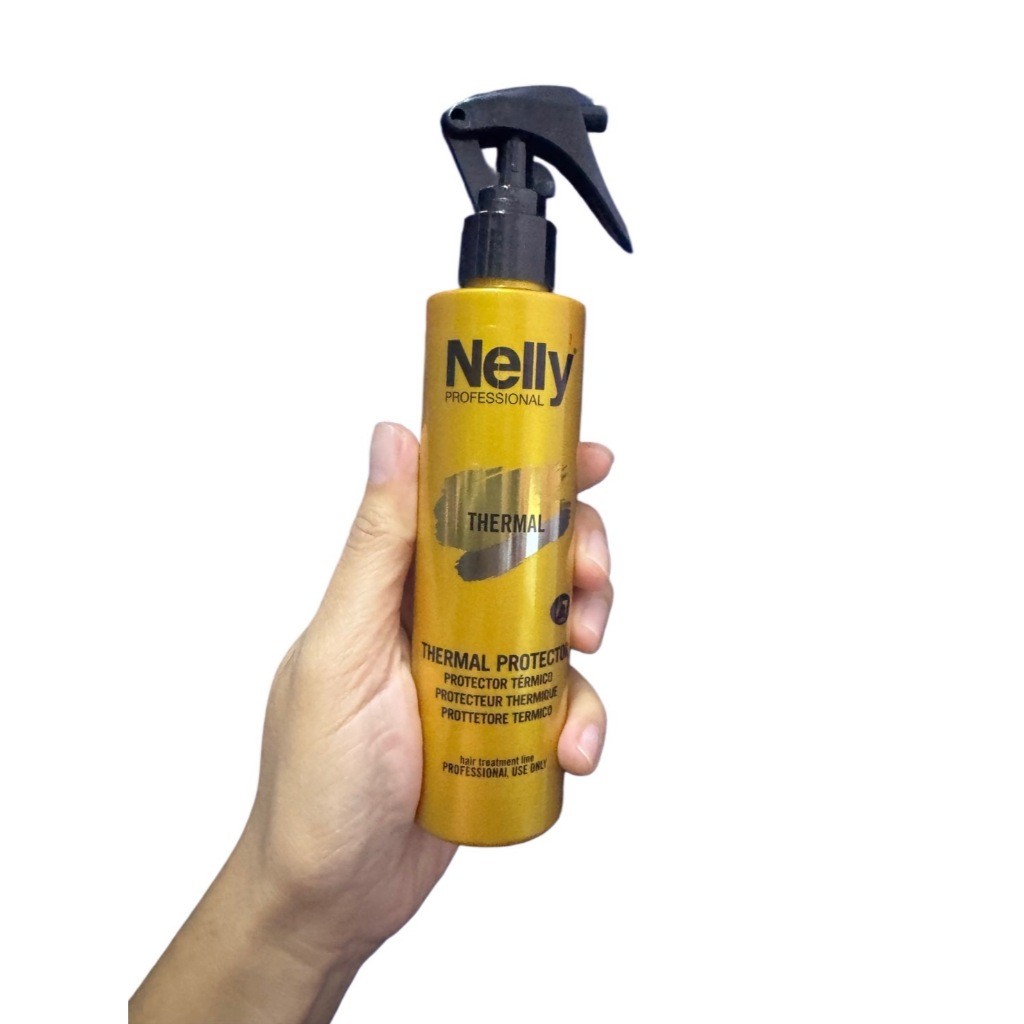 พร้อมส่ง Nelly Thermal Protect Spray ขนาด 200ml สเปรย์ปกป้องผมจากความร้อน Nelly