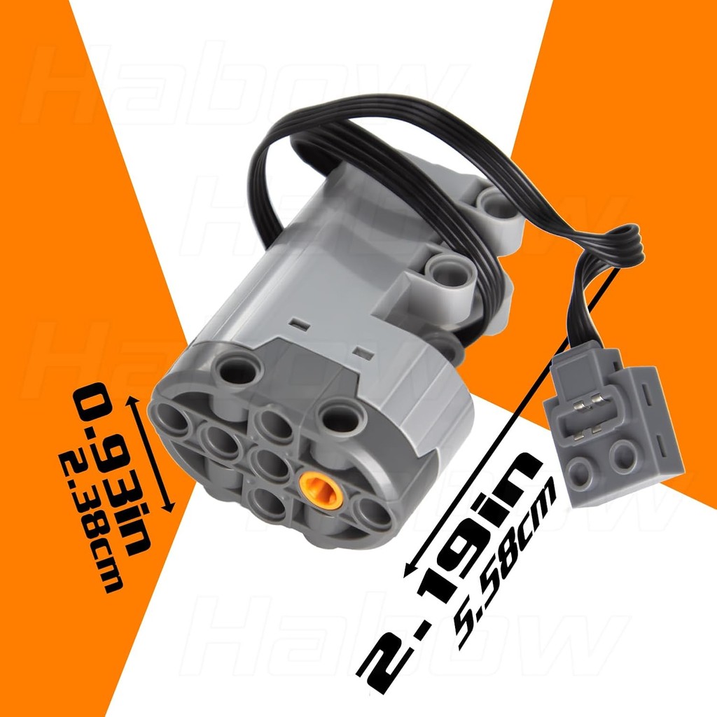 Technic Power-Functions Servo-Motor 8804 (3 ชิ้น) เข้ากันได้กับ Lego-Motor MOC Technic-Parts ELWW