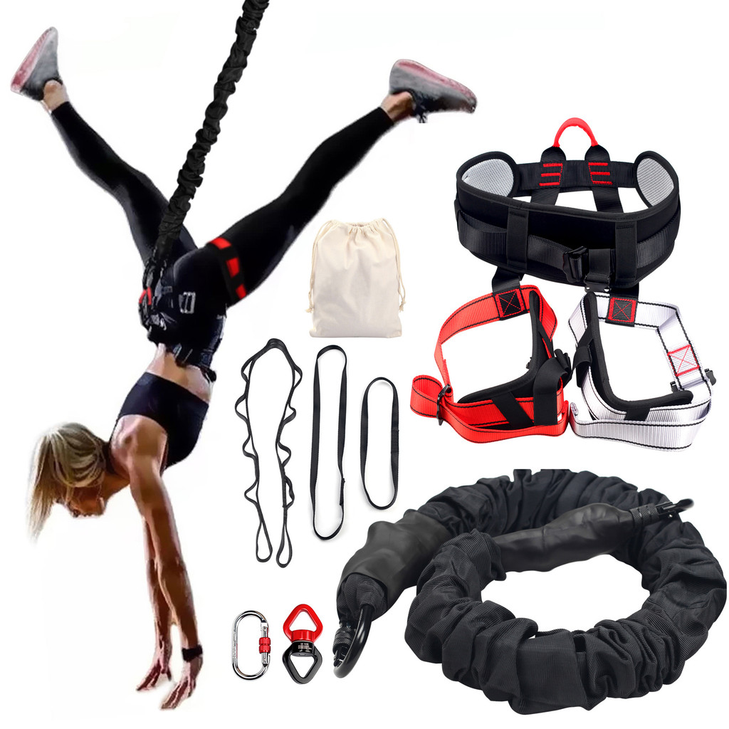 ในร่ม Jumping Vitality เข็มขัด bungee Preppy Aerial โยคะเชือกยืดหยุ่นโยคะ Hall การฝึกอบรมระบบกันสะเทือนอุปกรณ์ – โปรปัง