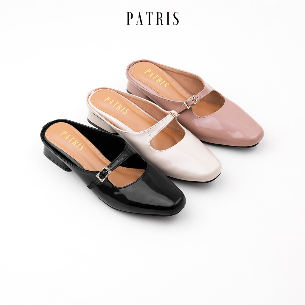 PATRIS Moana Modesty รองเท้าส้นสูงล่อผู้หญิง 3 ซม