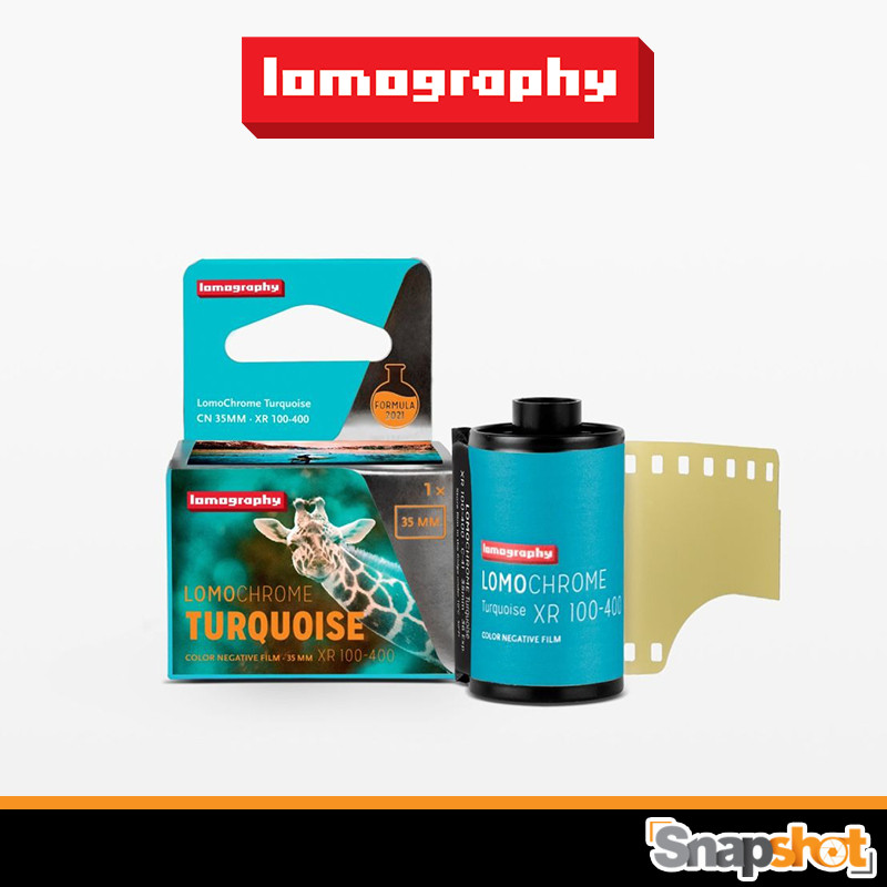 2021 LomoChrome Turquoise 35mm Film ISO 100–400 [F136TQ1]/Lomography Lomo Film35