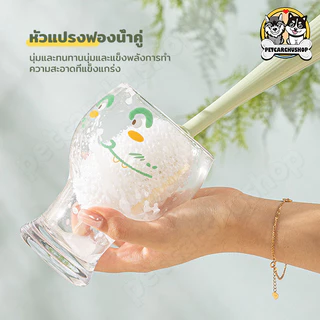 รุ่นใหม่ปี แปรงล้างแก้วน้ำ มัลติฟังก์ชัน 5ใน1 แปรงล้างขวด ได้แขวนได้ แปรงล้างขวดนม แปรงล้างขวดน้ำ ด้ามยาว