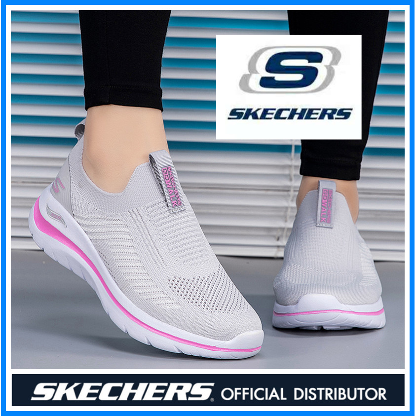SKCEHERS GO WOLK 4 GO WOLK 5 Arch-Fit ผู้หญิงรองเท้าผ้าใบกีฬารองเท้าวิ่ง * SKCEHERS_woman ฤดูร้อนกีฬารองเท้า sketchers