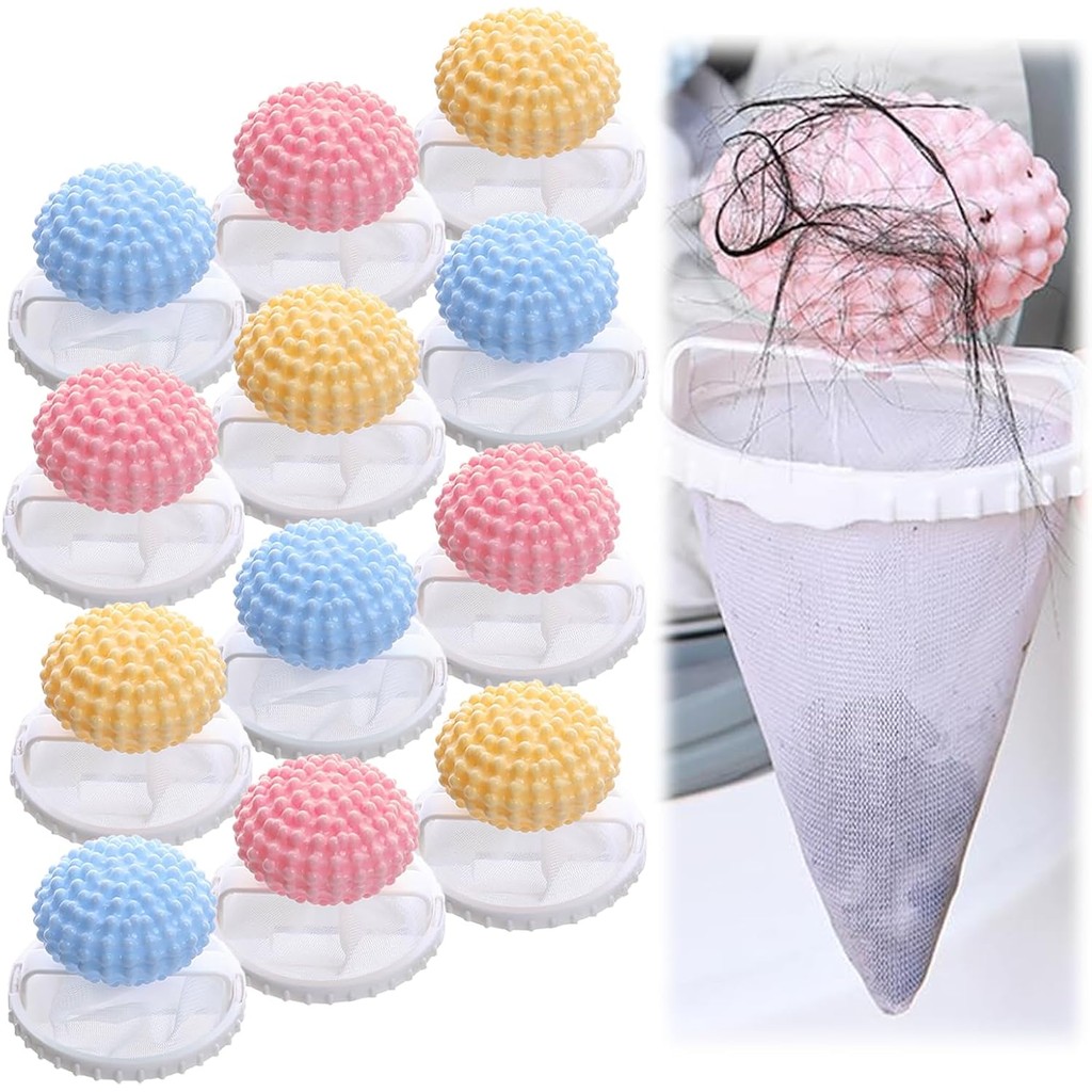 Pet Hair Remover for Laundry, Dog Hair Remover for Laundry, Laundry pet Hair Catcher, Floating Hair 