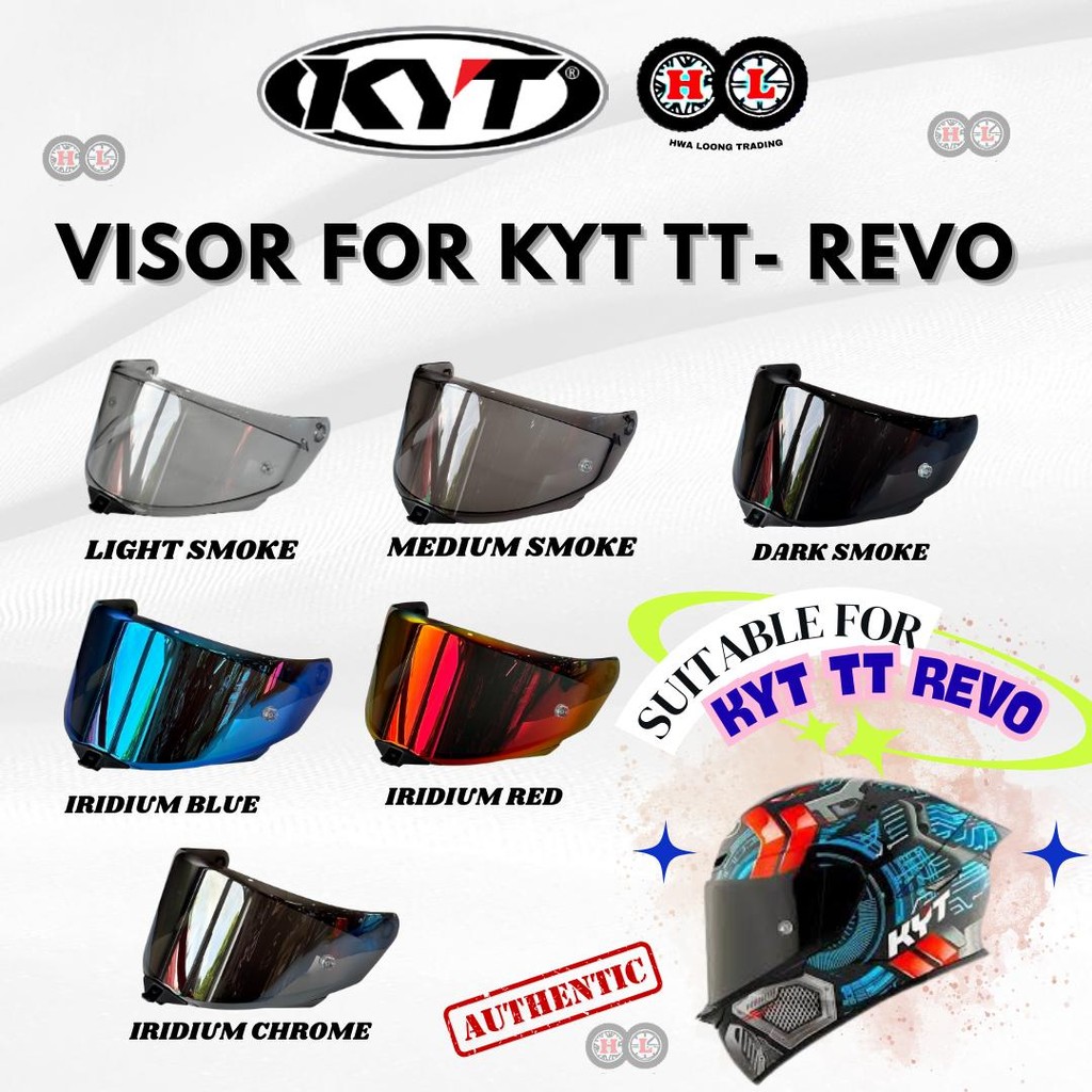 VISOR KYT TT-REVO***
