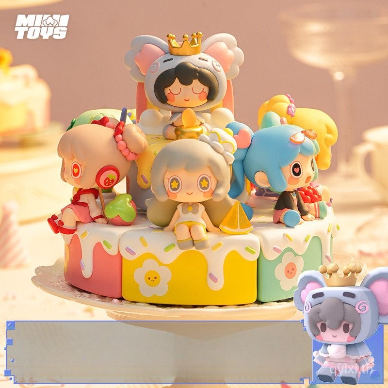 Mini Sweetheart Cake Series Mystery Box, 7th Anniversary Limited Cake Cake Skin Game ตุ๊กตาเล่นอินเท