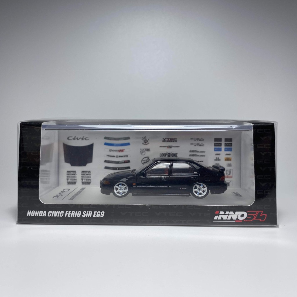 INNO64 1: 64 HONDA CIVIC HONDA CIVIC FERIO EG9 โมเดลรถอัลลอย