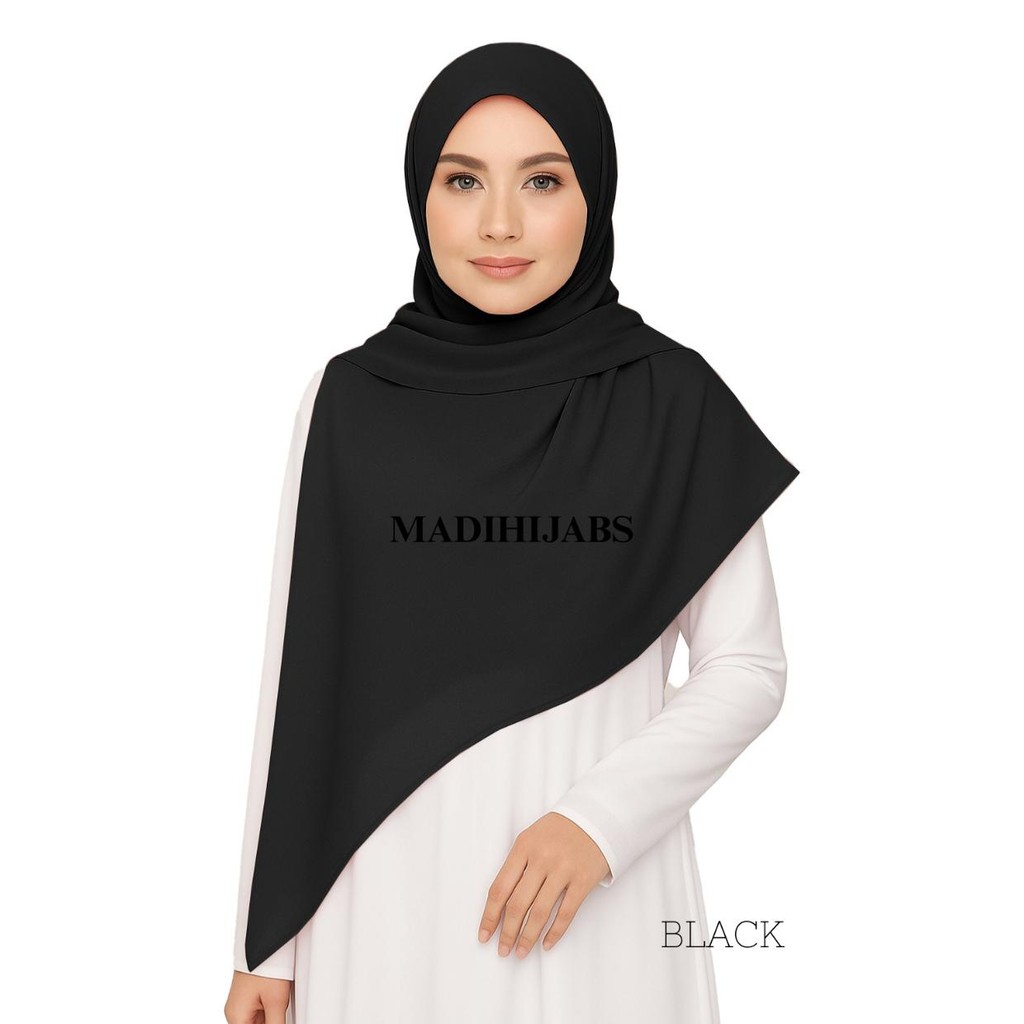 บาวา หลาสาม เนื้อผ้าพรีเมียม BAWAL JAPAN PREMIUM BRAND MADIHIJABS 55*