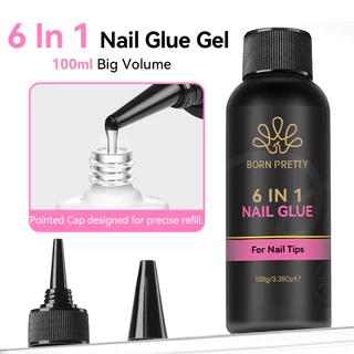【Local】BORN PRETTY 100g เล็บเจล 6 IN 1 ฐานยางกึ่งถาวร ขนาดใหญ่