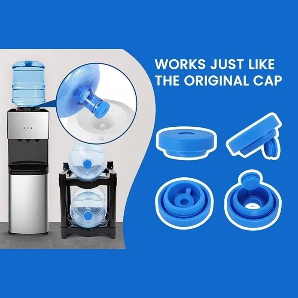 ฝาปิดขวดน้ํา ยัน1, เปลี่ยนเหยือกน้ํา 3 และ 5 แกลลอนฝาปิดจุก, ถังดื่มป้องกันน้ํากระเซ็นอุปกรณ์เสริมฝาครอบด้านบน - รูปที่ 6