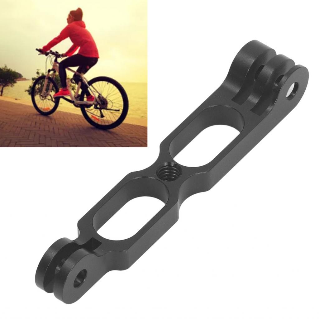 Yimeni -th Qiilu Helmet Extension Pole สำหรับ - แขนโลหะผสมอลูมิเนียม 100 มม. พร้อมรูเกลียว 1/4 นิ้วท