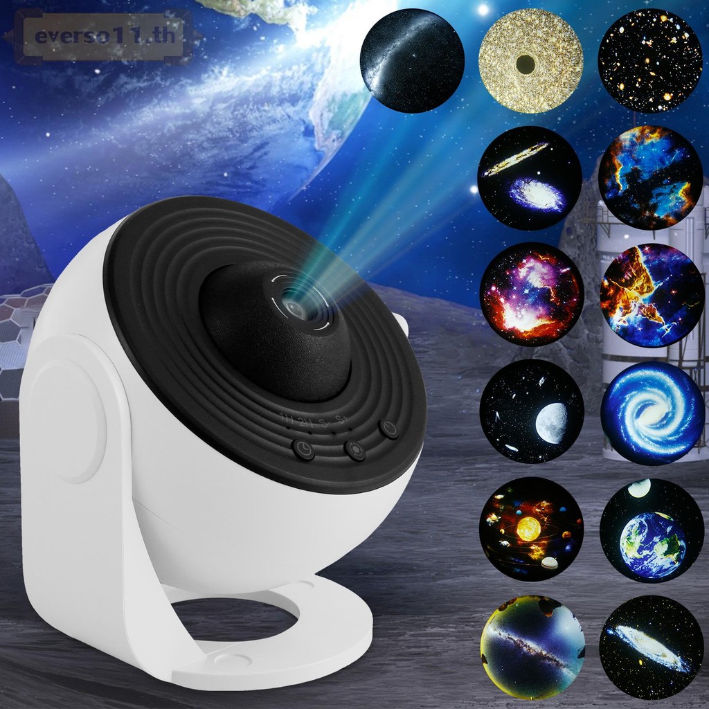 Star Projector Silent Galaxy Projector Compact Star Projector Galaxy Light ปรับโฟกัสโปรเจคเตอร์สําหร