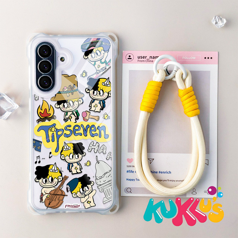 GANTUNGAN HP Tip Sevenเคสโทรศัพท์ + ไม้แขวนเสื้อสําหรับRedmi A5 13Xหมายเหตุ 14 Pro 4G 5G 13C 13 X7 P